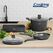 Set gatit 6 piese aluminiu, gustavo, cooking by heinner,  Tavi copt | electropc.ro