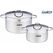 Set gatit din inox 4 piese, aleida, cooking by heinner,  Seturi de gatit | electropc.ro