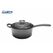 Caserola fonta emailata + capac 19 x 9 cm, 1.8 l, marble  grey, cooking by heinner,  Tigai si seturi | electropc.ro