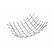 Cos fructe metalic 26x26x9 cm,vanora home,  Accesorii servire | electropc.ro