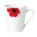 Set 12 cani  310 ml, red flowers petal,vanora home,  Cani & Cesti | electropc.ro
