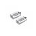 Pedale lowrider krate cu reflector, alb,  Piese ciclism | electropc.ro