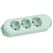 Prelungitor bachmann smart 3xcee7/3, fara intrerupator, lungime cablu 1.5m, h05vv-f 3g1.5 mint green, nedemontabil,  Prelungitoare | electropc.ro