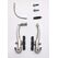 Frana fata pegas v tx121 108mm, argintiu,  Piese ciclism | electropc.ro