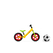 Metal balance bike, seven, model wtp, 12 inch, galben verde,  Biciclete | electropc.ro