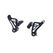 Frane promax canti cb-104nc 175gr negru,  Piese ciclism | electropc.ro