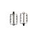 Pedale lowrider torsionate, crom,  Piese ciclism | electropc.ro