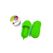 Protectie incaltaminte nf m 30-33 verde,  Echipament ciclism | electropc.ro