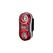 Stop raypal 2232, led 2x0.5w, 3 functii, 2xaaa, negru,  Accesorii ciclism | electropc.ro