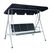 Hr balansoar  3 locuri negru 175x112x15,  Balansoare | electropc.ro