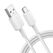 Cablu alimentare si date anker, usb-a (t) la usb type-c (t), lungime 1.8m, rata transfer 480 mbps, invelis nylon, braided, alb,  Cabluri periferice | electropc.ro