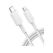 Cablu alimentare si date anker, usb type-c (t) la lightning (t), lungime 1.8m, rata transfer 480 mbps, invelis nylon, braided, alb,  Cabluri periferice | electropc.ro