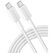 Cablu alimentare si date anker, usb type-c (t) la usb type-c (t), lungime 1.8m, rata transfer 480 mbps, 60w, invelis nylon, braided, alb,  Cabluri periferice | electropc.ro