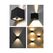 Aplica led vivalux round stark, 6w, 180 lm, lumina neutra (4000k), 120°, ip54, 135x115x100mm, 15000h, aluminiu, -25÷+40°c, negru,  Aplice de exterior | electropc.ro