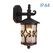 Aplica tip felinar vivalux jardin down, e27, max. 1x60w, ip44, 175x155x320mm, coffee, bec neinclus,  Aplice de exterior | electropc.ro