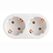 Multistecker bachmann, 2 prize, putere maxima: 3600w, tensiune alimentare: 230v, amperaj: 16a, culoare alba,  Accesorii iluminat de interior | electropc.ro