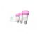 Pachet 3 becuri led rgb inteligente philips hue a60, bluetooth, e27, 9w (75w), 1100 lm, lumina alba si color (2000-6500k) + consola hue bridge + intrerupator cu variator,  Becuri si Tuburi LED | electropc.ro