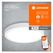 Panou led inteligent ledvance smart+ wifi orbis round downlight surface, 22w, 2500 lm, lumina alba (3000-6500k), dimabila, ip20, Ø400x40mm, alb, clasa energetica f,  Lampi de interior | electropc.ro