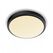 Plafoniera led philips doris cl257, 17w, 1500 lm, lumina calda (2700k), ip44, 31.3cm, negru,  Lampi de interior | electropc.ro