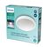 Plafoniera led philips doris cl257, 6w, 640 lm, lumina neutra (4000k), ip44, 22cm, alb,  Lampi de interior | electropc.ro