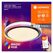 Plafoniera led rgb inteligenta ledvance smart+ wifi magic orbis zest cu telecomanda, 38w, 3800 lm, lumina alba si color (2700-6500k), dimabila, ip20, Ø490x100mm, negru, clasa energetica e,  Lampi de interior | electropc.ro