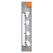 Spot led cvadruplu ajustabil ledvance pear, 4xgu10, 4x4.3w, 1400 lm, lumina calda (2700k), ip20, 614x131x60mm, metal/plastic, alb,  Lampi de interior | electropc.ro