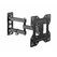 Suport tv serioux lcd/led, tv68-223, compatibilitate  dimensiune ecran 23"-43", material otel, vesa:100x100, 100x200, 200x100, 200x200, greutate maximă suportata: 30 kg, profil: 56~378mm, inclinare: ＋3°～-10°, pivotare: +90°~-90°, management cabluri, negru,  Suporturi TV & Monitor | electropc.ro