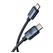 Cablu alimentare si date baseus crystal shine, fast charging data cable pt. smartphone, usb type-c la usb type-c 100w, 2m, braided, negru,  Cabluri periferice | electropc.ro