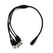 Cablu alimentare tip splitter 1 to 4 dc1-4,  Accesorii | electropc.ro