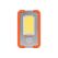 Lanterna led camping ledvance, 4w cob, 400 lm,  3 moduri de iluminare (100%-400 lm, 30%-120 lm si flash), acumulator li-ion 3000 mah, usb power-bank, ip20, brat magnetic, carlig, cablu incarcare usb inclus, portocaliu/gri,  Lampi de exterior | electropc.ro