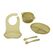 Set diversificare 5 piese silicon : baveta, bol, farfurie, lingurita si furculita, olive, u-grow,  Articole hranire bebelusi | electropc.ro