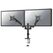 Brat de birou pentru monitor neomounts, poate sustine 2 monitoare cu diagonala display 17-27", suporta pana la 14kg per monitor, full motion, +45°, -45° inclinatie, +90°, -90° swivel, +180°, -180° rotatie,  vesa min 75x75, vesa max 100x100, reglabil pe in,  Suporturi TV & Monitor | electropc.ro