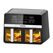 Friteuza dubla cu aer cald heinner simcook haf-k10db24bk,  Friteuze | electropc.ro