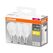 3 becuri led osram base classic b, e14, 4.9w (40w), 470 lm, lumina calda (2700k),  Becuri si Tuburi LED | electropc.ro