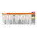 5 becuri led osram base classic a, e27, 7w (60w), 806 lm, lumina calda (2700k), semi-transparent,  Becuri si Tuburi LED | electropc.ro