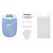 Epilator cu fir philips seria 4000 bre247/00, 2 viteze, 4 accesorii, retea, albastru, l x a x i (mm) 50x120x145,  Epilatoare | electropc.ro