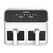 Friteuza dubla cu aer cald heinner dualfry supreme haf-h8db17wh,  Friteuze | electropc.ro