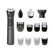 Aparat de tuns barba si parul philips 13 in 1 multigroom all in one mg7925/15, tehnologie beardsense, lame din otel cu auto-ascutire, 26 setari de lungime, rezistent la apa,  husa, negru / argintiu, l x a x i (mm) 70x160x230,  Aparate de tuns | electropc.ro