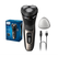 Aparat de ras philips seria 3000 s3242/12  wet&dry, autonomie 60 min, 3 elemente de taiere, auriu, l x a x i (mm) 80x140x190,  Aparate de tuns | electropc.ro