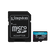 Card de memorie microsdxc kingston,256gb,canvas go plus,cu adaptor,  Carduri memorie | electropc.ro