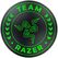Covor de podea razer team mat, bază anti-alunecaredimensiuni lățime: 1200 mm, adâncime: 1200 mm, negru/verde,  Periferice Diverse | electropc.ro