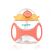 Sticla tritan cu pai si curea , 330 ml , orange, u-grow,  Cani & Pahare & Accesorii Bebe | electropc.ro