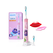 Periuta de dinti electrica pentru copii philips sonicare for kids hx6352/42, 62.000 miscari/min, 2 programe, 2 capete roz, l x a x i  (mm) 64x111x220,  Periute electrice de dinti | electropc.ro