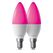 Smart light bulb, multicolor spec: b38 bulb, e14 base, 220~240 v, 50/60 hz, 8.6w, 16 million colors, 2500k-6500k, brightness: 470 lm(default 2700k), 40w equivalent, beam angle 260°, lifetime up to 25,000hrs, erp:f, 2.4 ghz wi-fi, bluetooth (can be control,  Smart home | electropc.ro