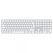 Apple magic keyboard (2024) w touch id and numeric keypad - romanian - white keys,  Tastaturi | electropc.ro