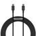 Cablu baseus superior catys-c01 2m, negr,  Cabluri periferice | electropc.ro