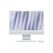 Apple imac 24" retina 4.5k/ apple m4 (cpu 10-core, gpu 10-core, neural engine 16-core)/16gb/256gb - silver - int kb (2024), nano-texture glass,  All in one PC | electropc.ro