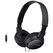 Casti sony mdrzx110ap, frecventa (hz) 12- 22.000, impedanta (ohmi) 24, conector stereo mini in forma de l, placat cu aur, difuzor 30 mm, negru,  Casti audio | electropc.ro
