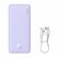 Baterie externa baseus airpow, 10000mah, 20w, 1 x usb; 1 x usb type-c ,total 3a, violet,  Baterii portabile | electropc.ro