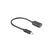 Cablu adaptor usb-c(m) 3.1 -> usb-a(f) 15 cm negru otg lanberg,  Cabluri video | electropc.ro